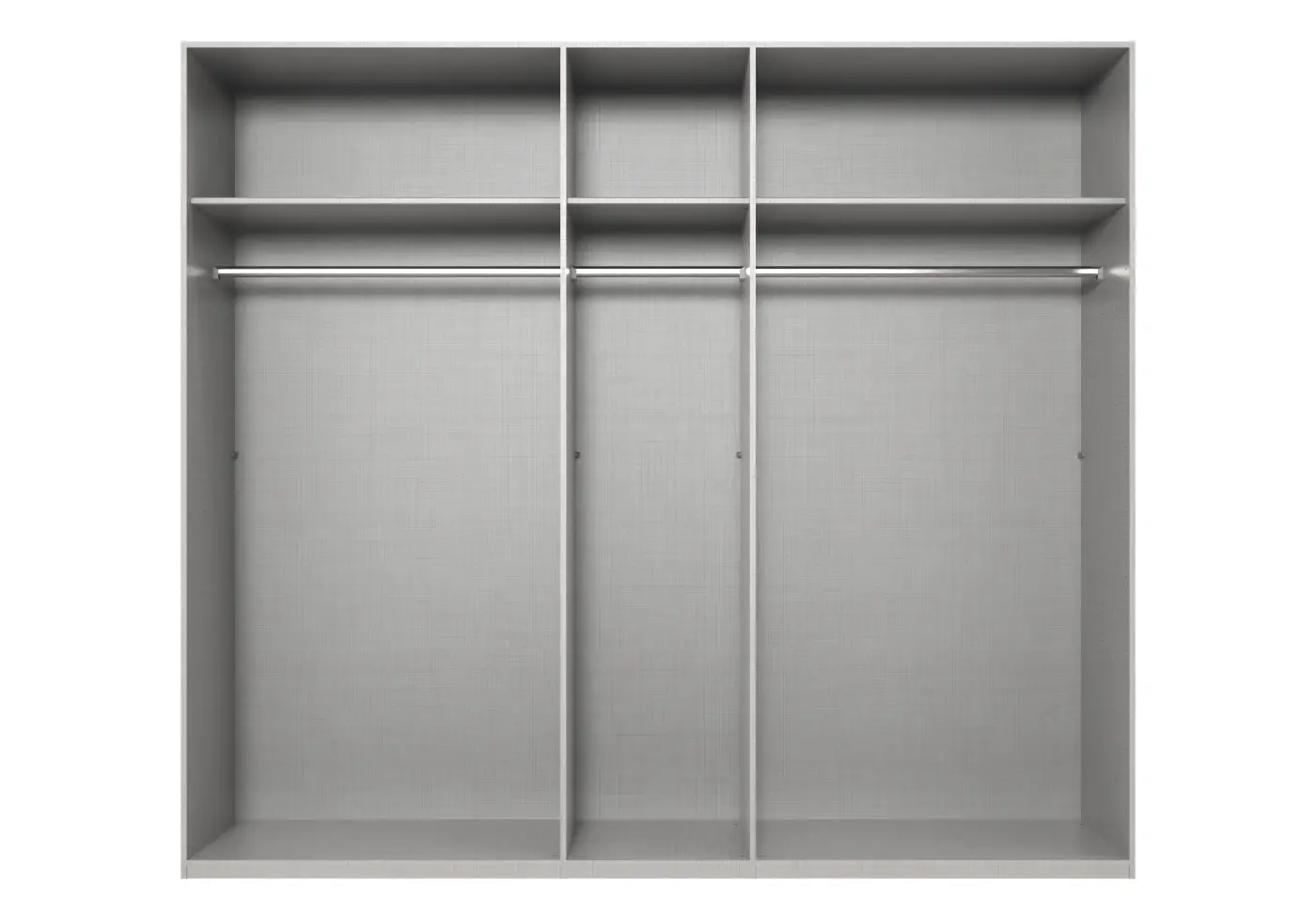 Drehtürenschrank Stockholm 5-türig Silber Fir/graphit