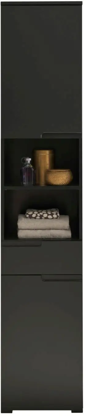 Bad Hochschrank Spice schwarz 