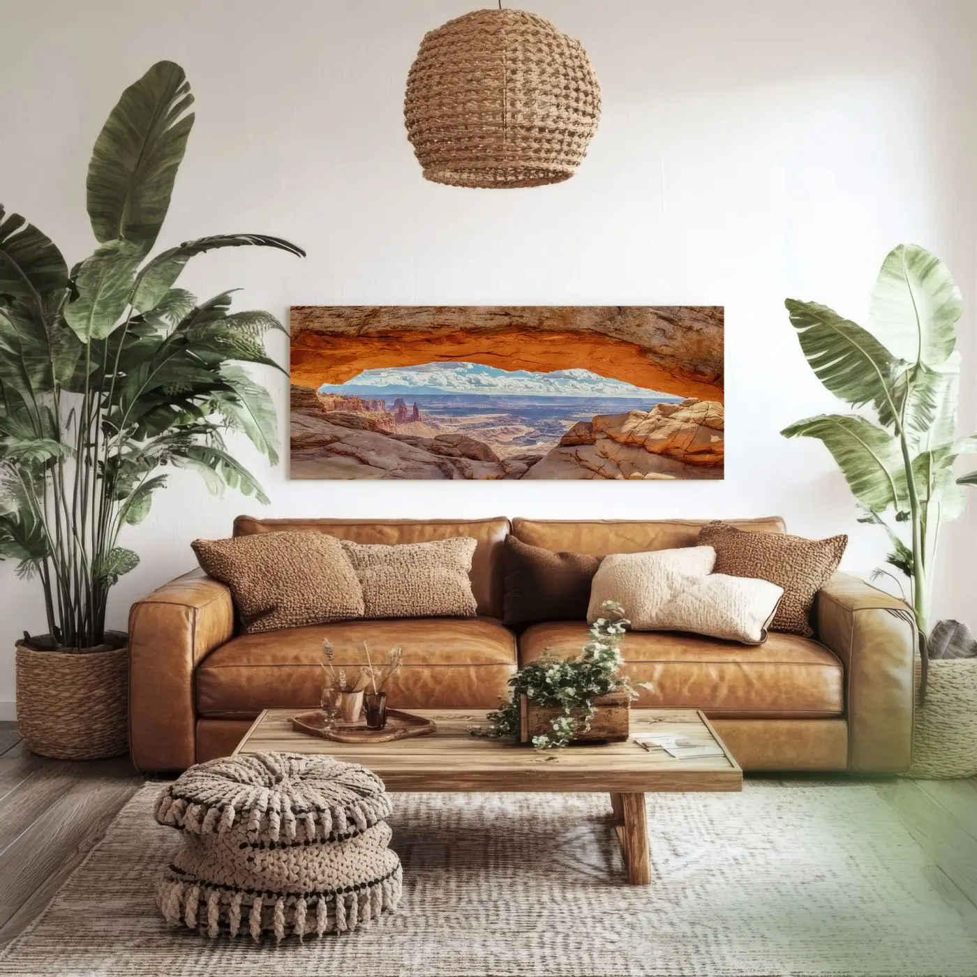 Leinwandbild Mesa Arch 60 x 150 cm
