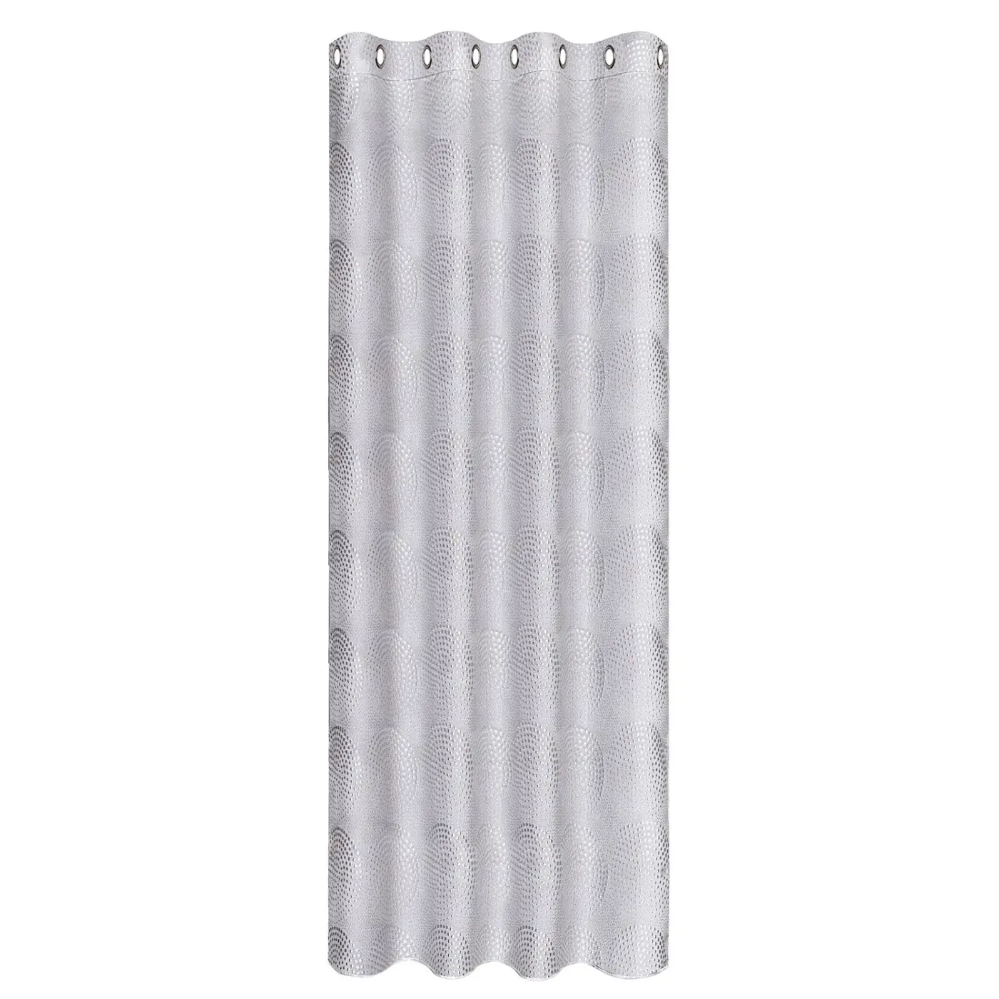 Ösenschal 140 x 245 cm silber