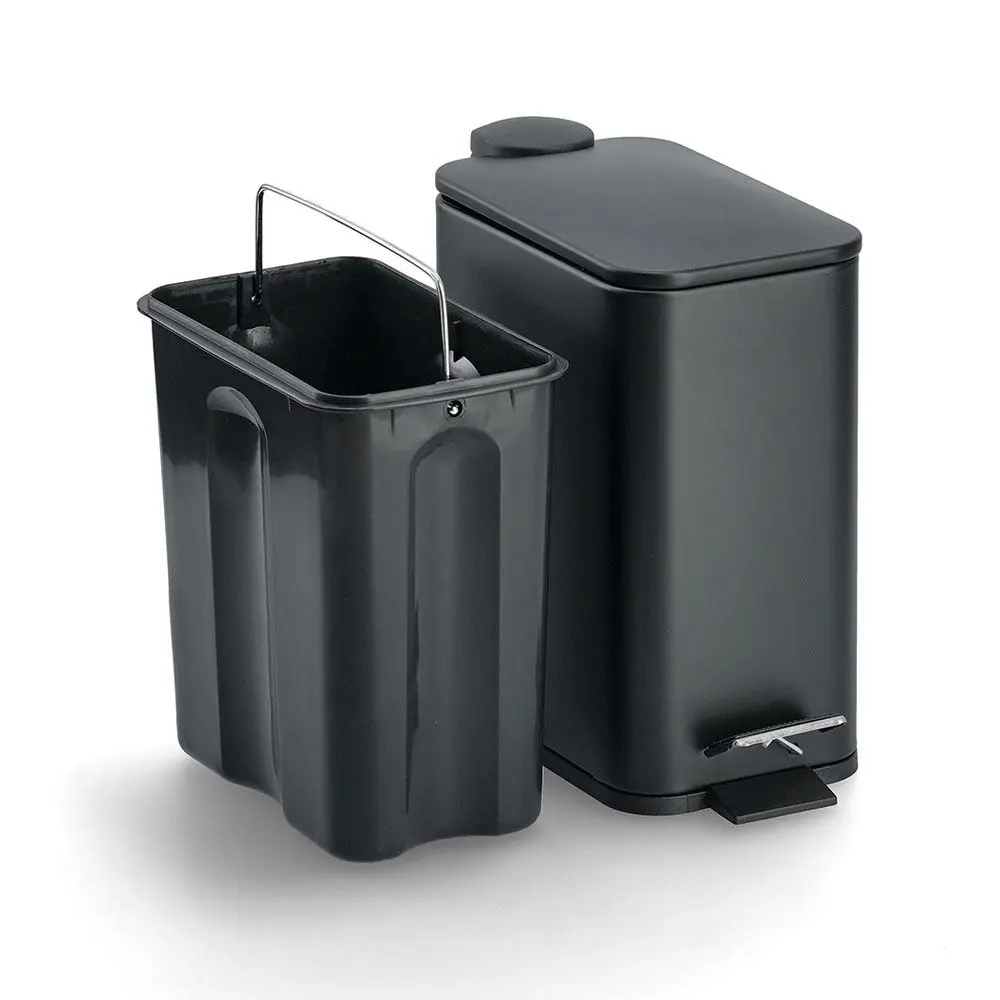 Treteimer ca. 5 Liter schwarz