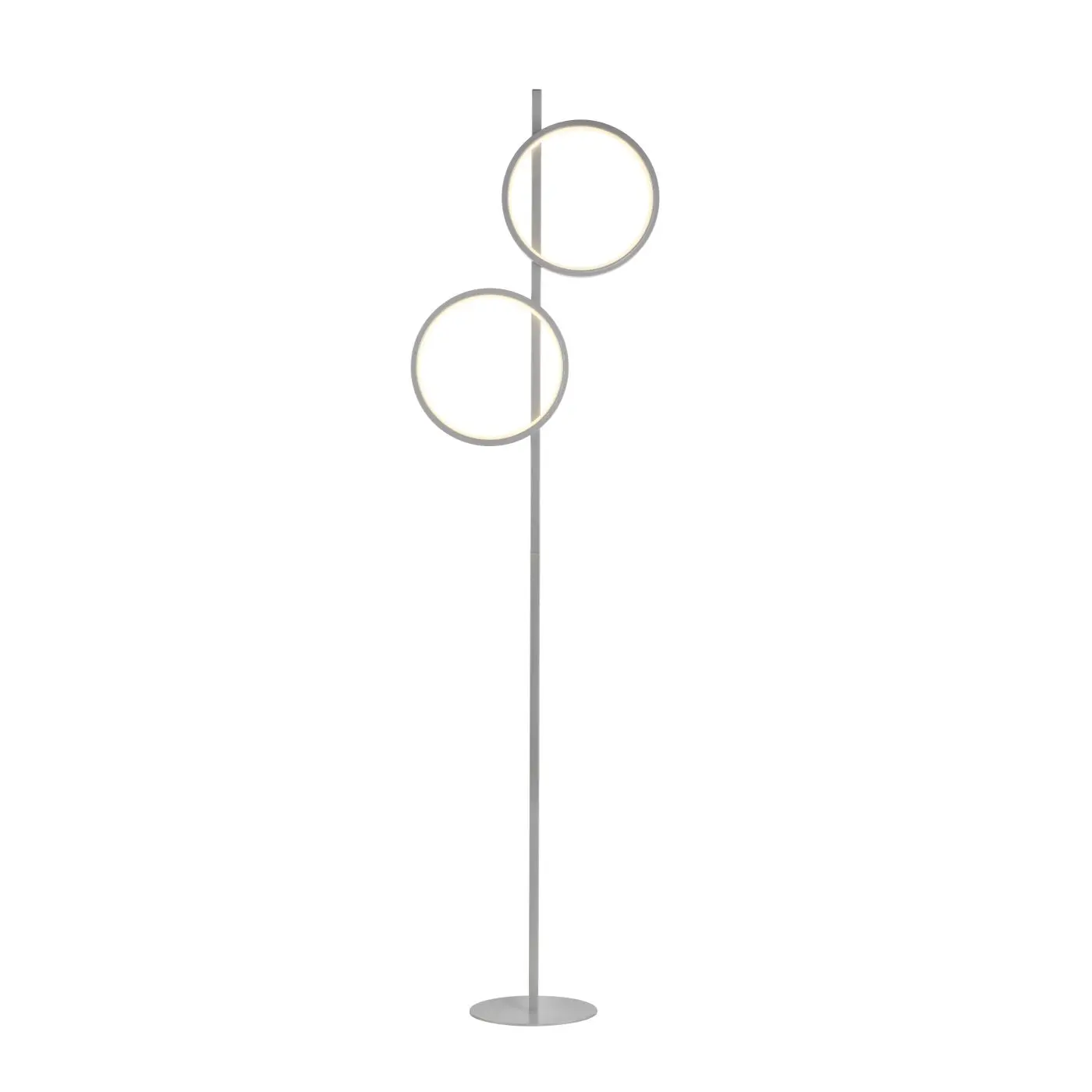 LED Stehleuchte Mini Ritus in Silber