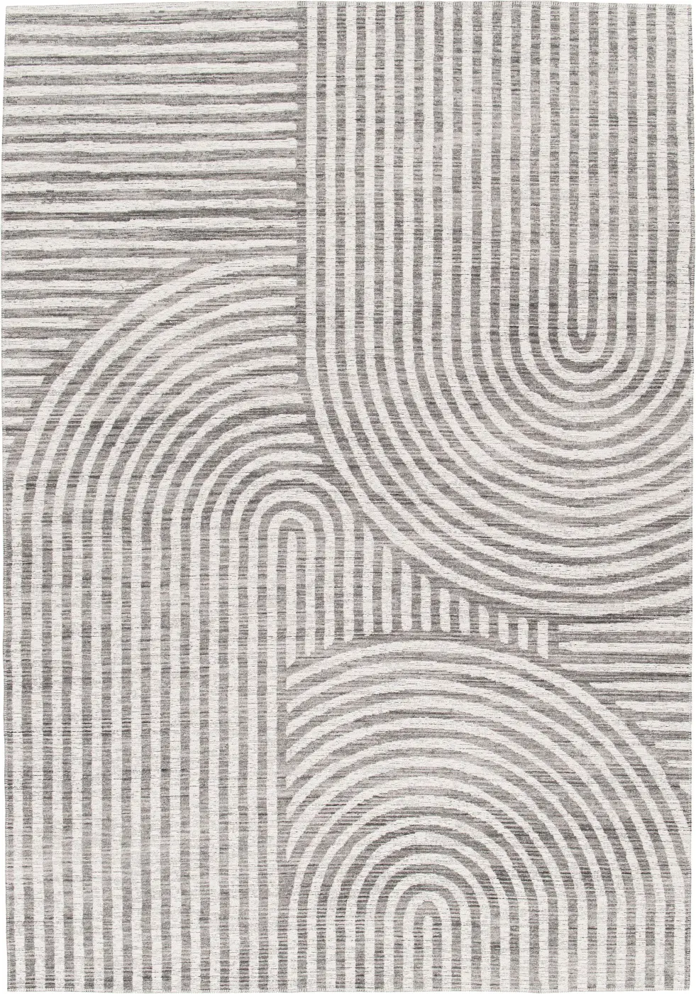 Teppich Nomad 200 x 290 cm grau