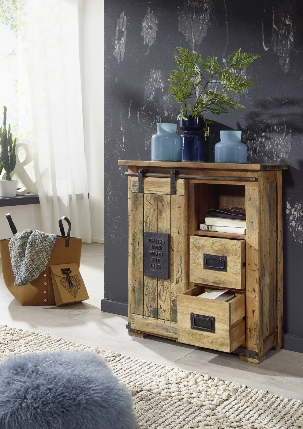 Sideboard WZ-0480 Mango Massivholz