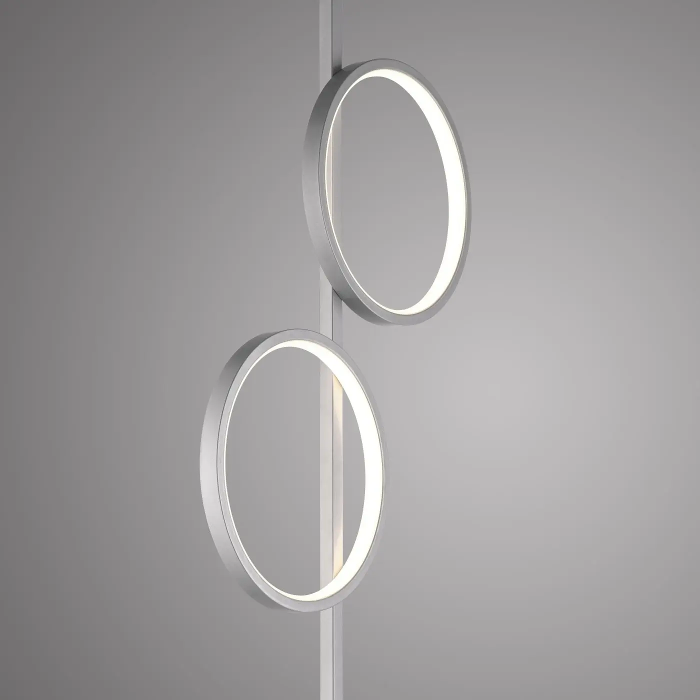 LED Stehleuchte Mini Ritus silber