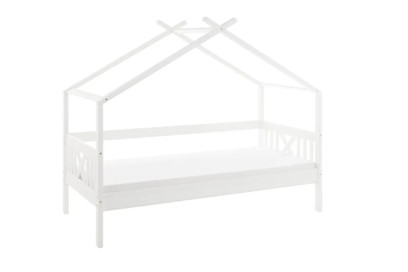 Bett Juletta mit Himmelvorrichtung 90 x 200 cm