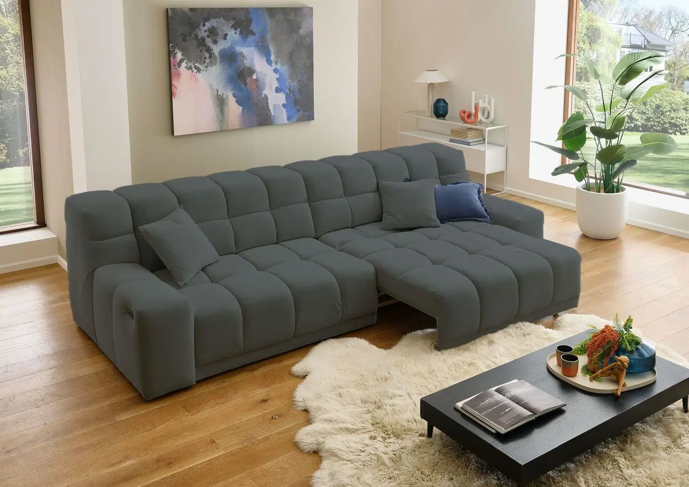 Big Sofa London anthrazit