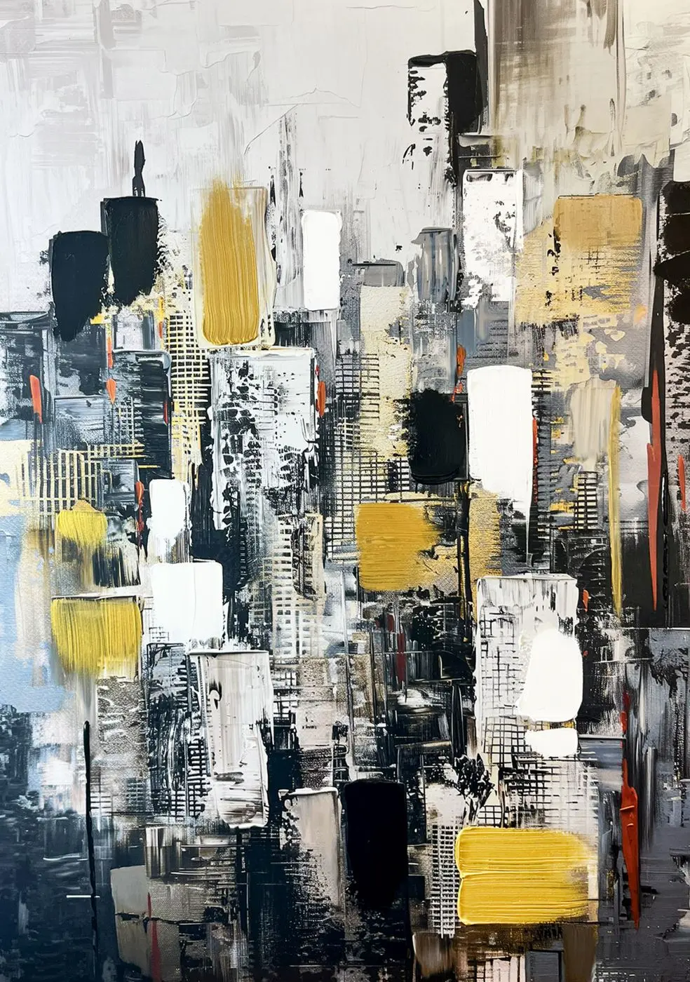 Originalbild Cityscape 70 x 100 cm