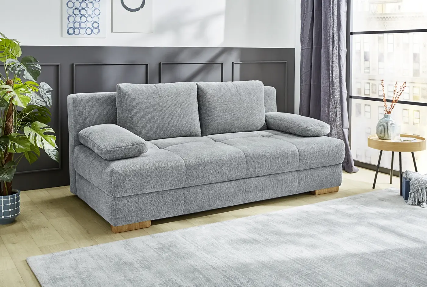 Schlafsofa Calli grau