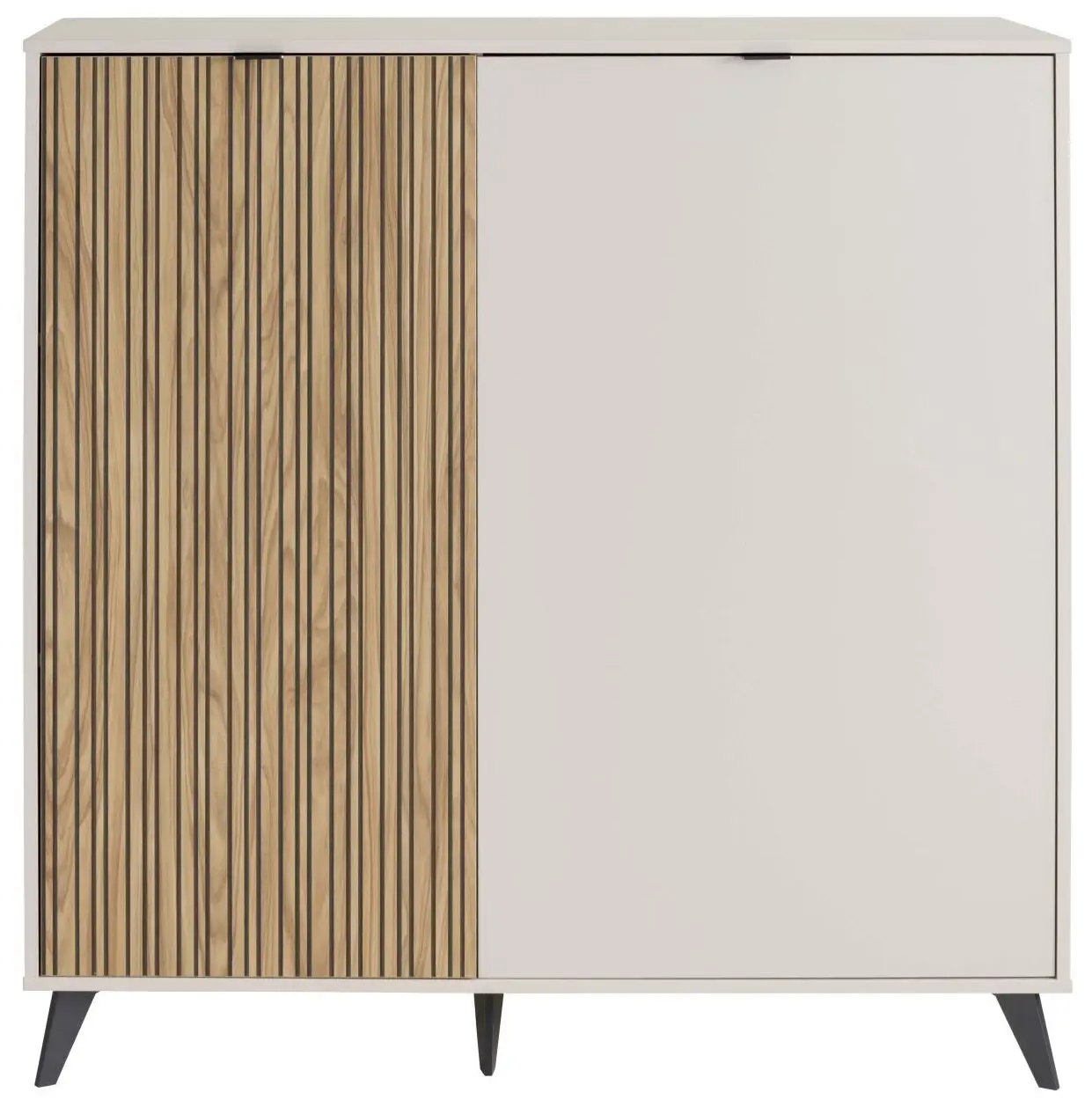 Highboard Ilago cashmere/strippedwood