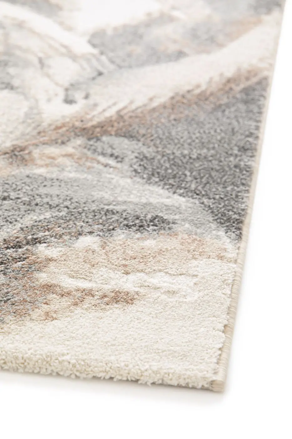 Teppich Resist 160 x 230 cm greige mit Muster