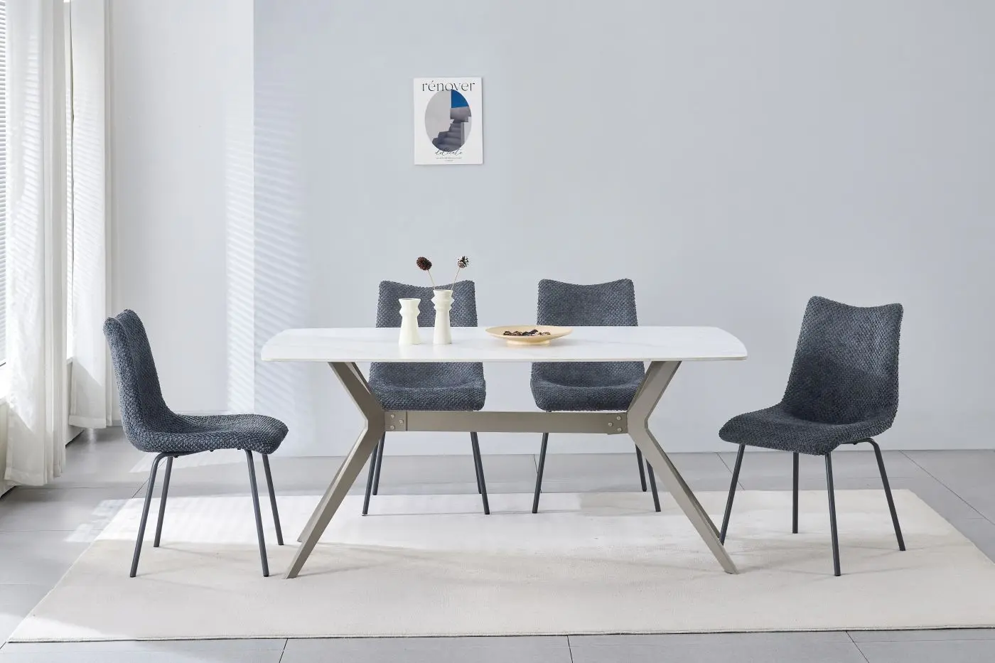 Polsterstuhl Libby anthrazit