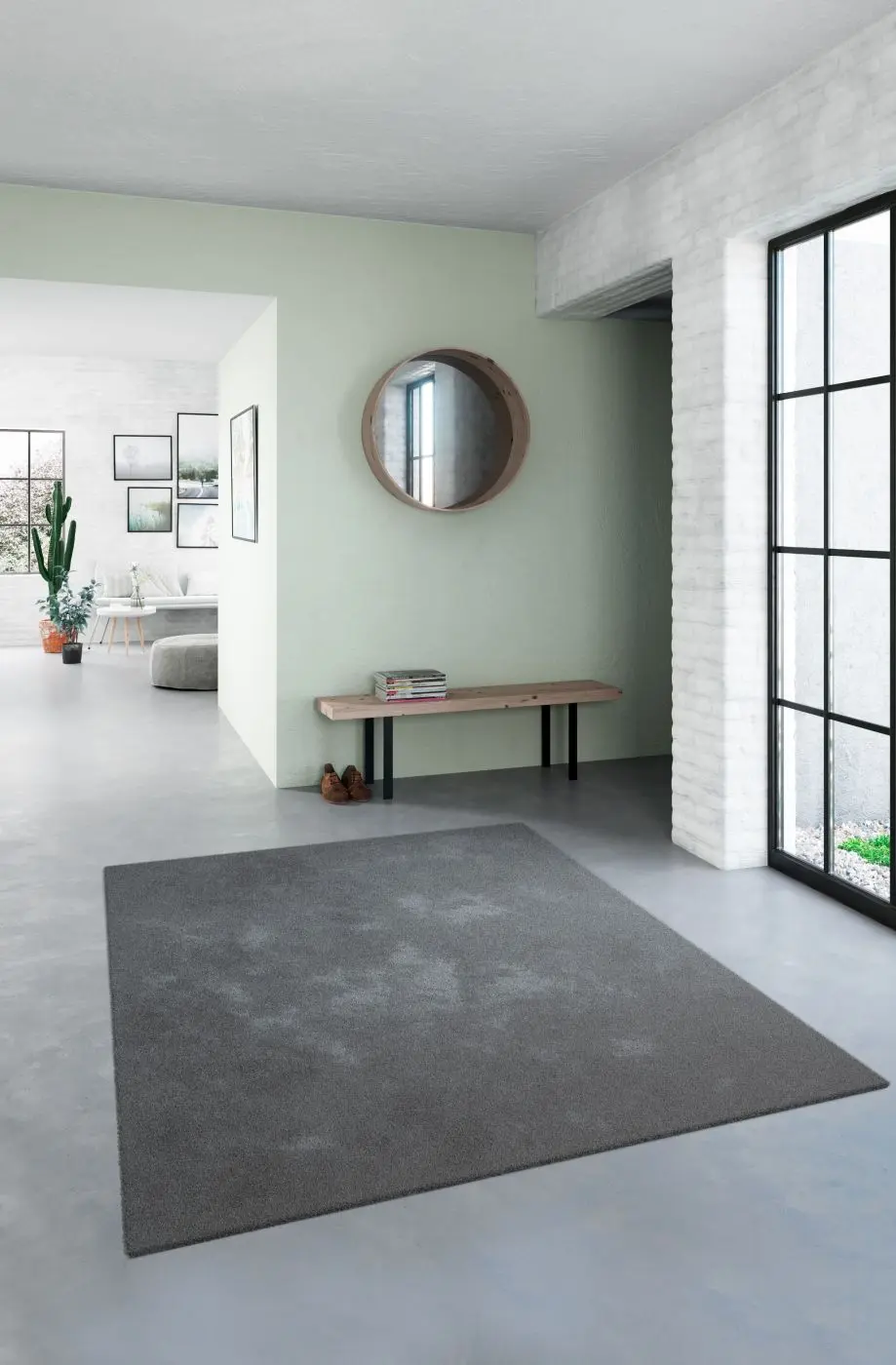 Teppich Touch grau 160 x 230 cm Teppich Touch grau 160 x 230 cm