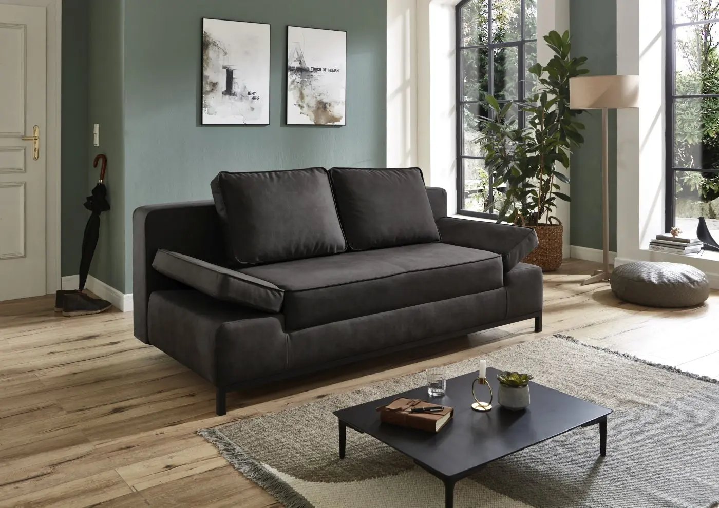 Schlafsofa Jarny anthrazit